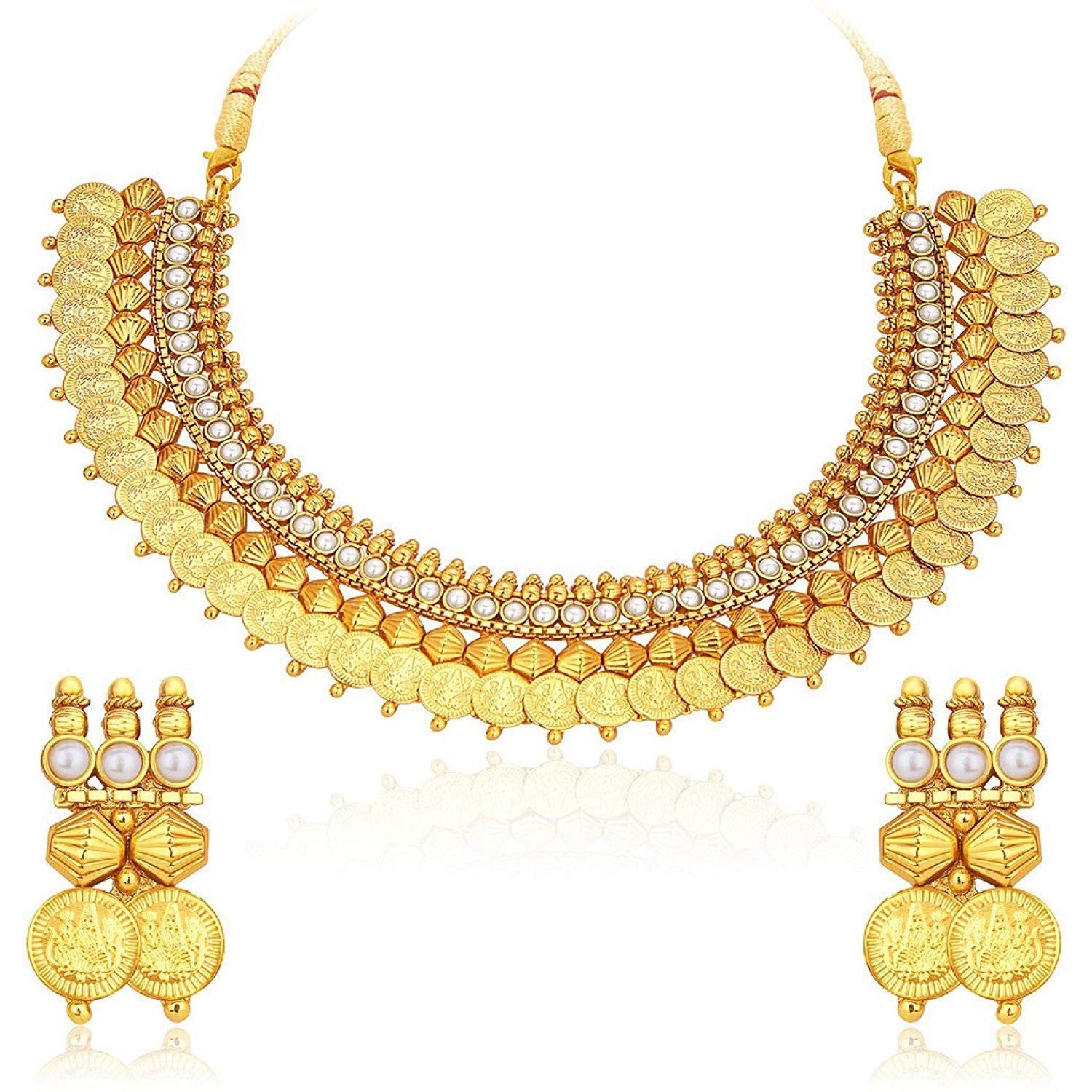 Necklace with Earrings for Women | Buy Jewellery set Online from Mekkna\