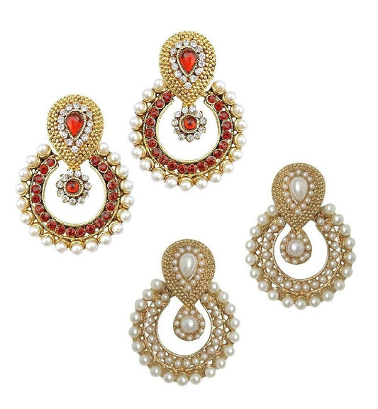 Combo of Two Designer Traditional Earrings