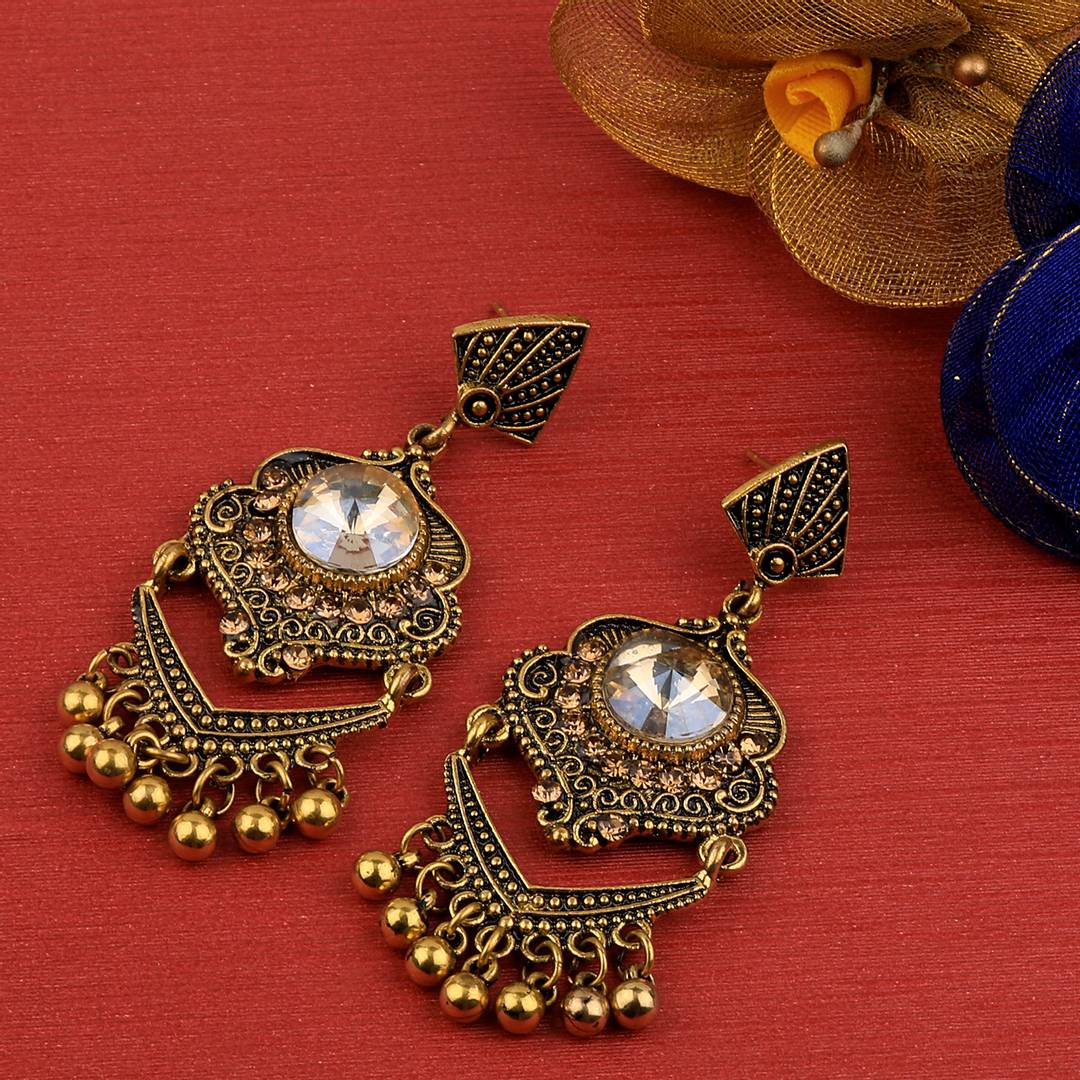 Mekkna Women's Pride Patry Wear Metal Drop Earrings | Buy Jewellery Online from Mekkna.