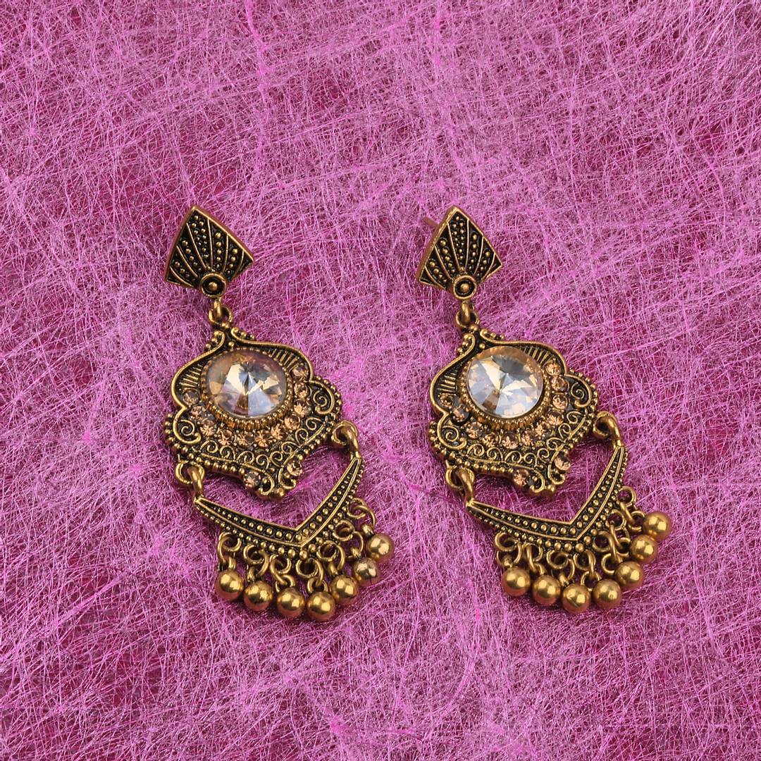 Mekkna Women's Pride Patry Wear Metal Drop Earrings | Buy Jewellery Online from Mekkna.