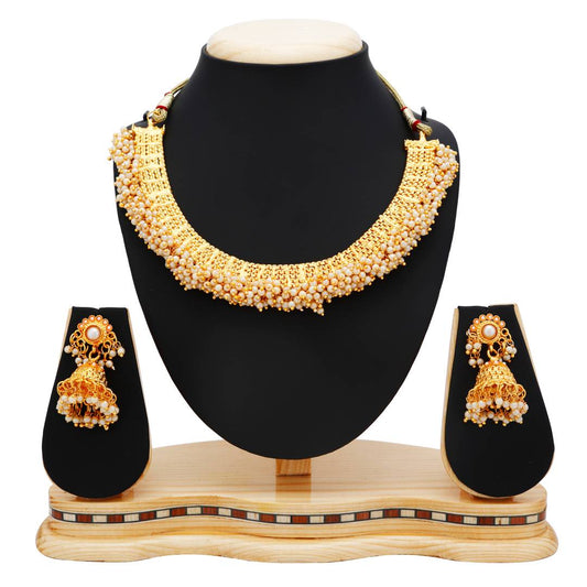 Sukkhi Women Alloy Choker Jewellery Set