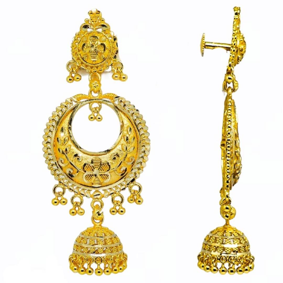 Traditional Micron Plated Earring for Women