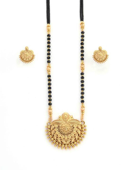 Trendy Alloy Mangalsutra with Earring for Women