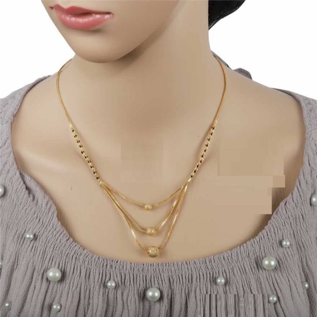 Trendy Brass Necklace for Women