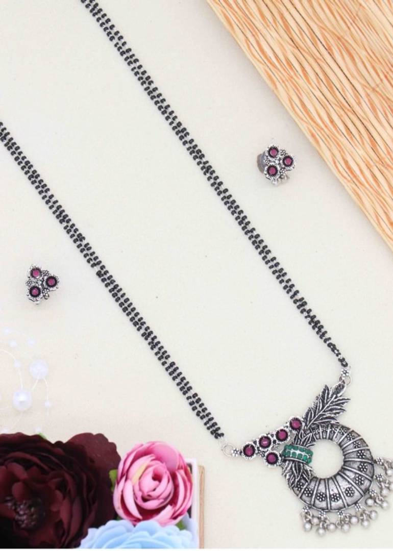 Trendy Alloy Mangalsutra with Earring for Women