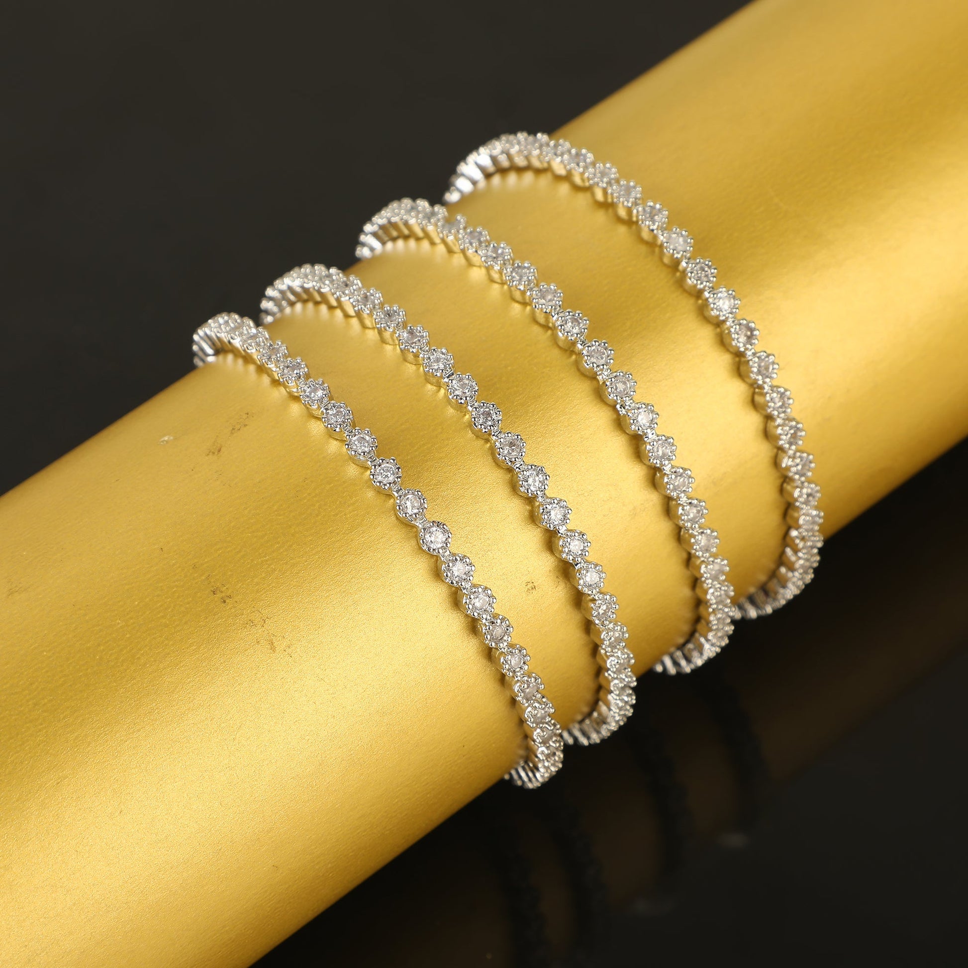 Mekkna Gold Plated Bangles Collection - Shop Now!