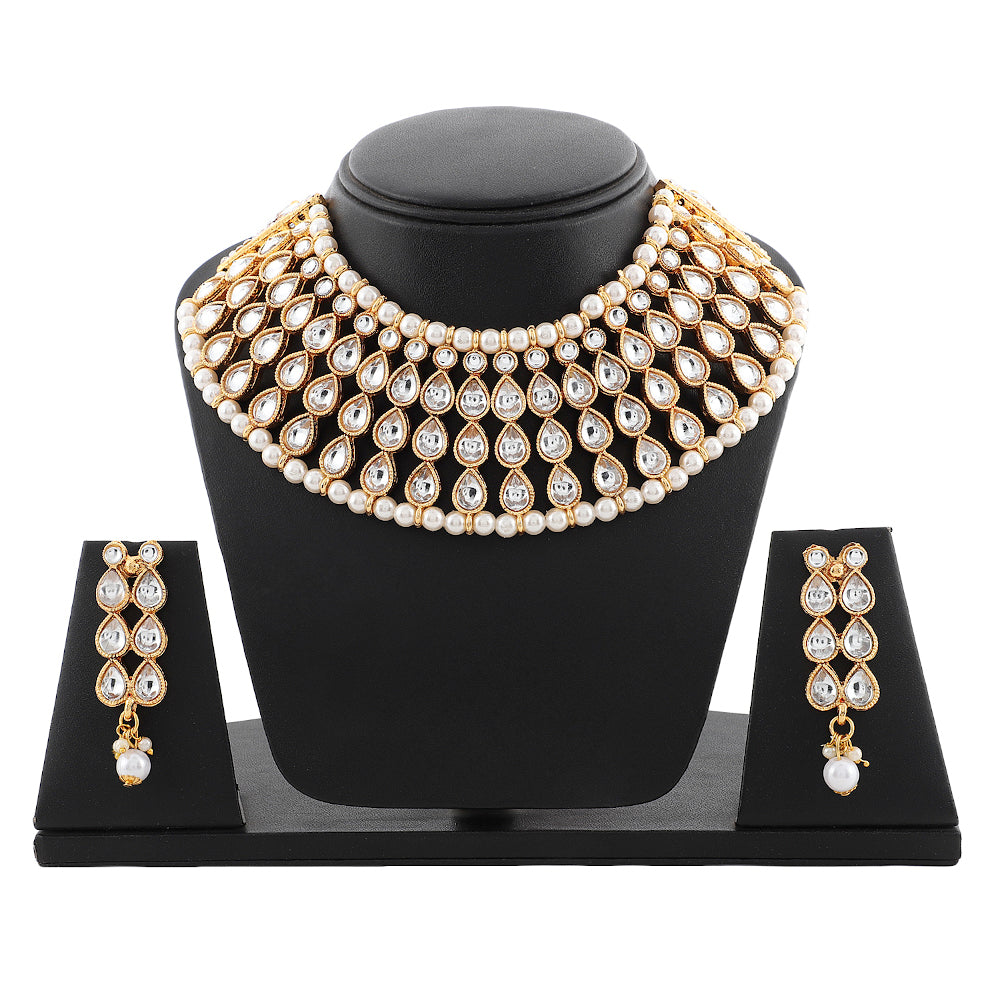  Necklace with Earrings for Women | Buy Jewellery set Online from Mekkna