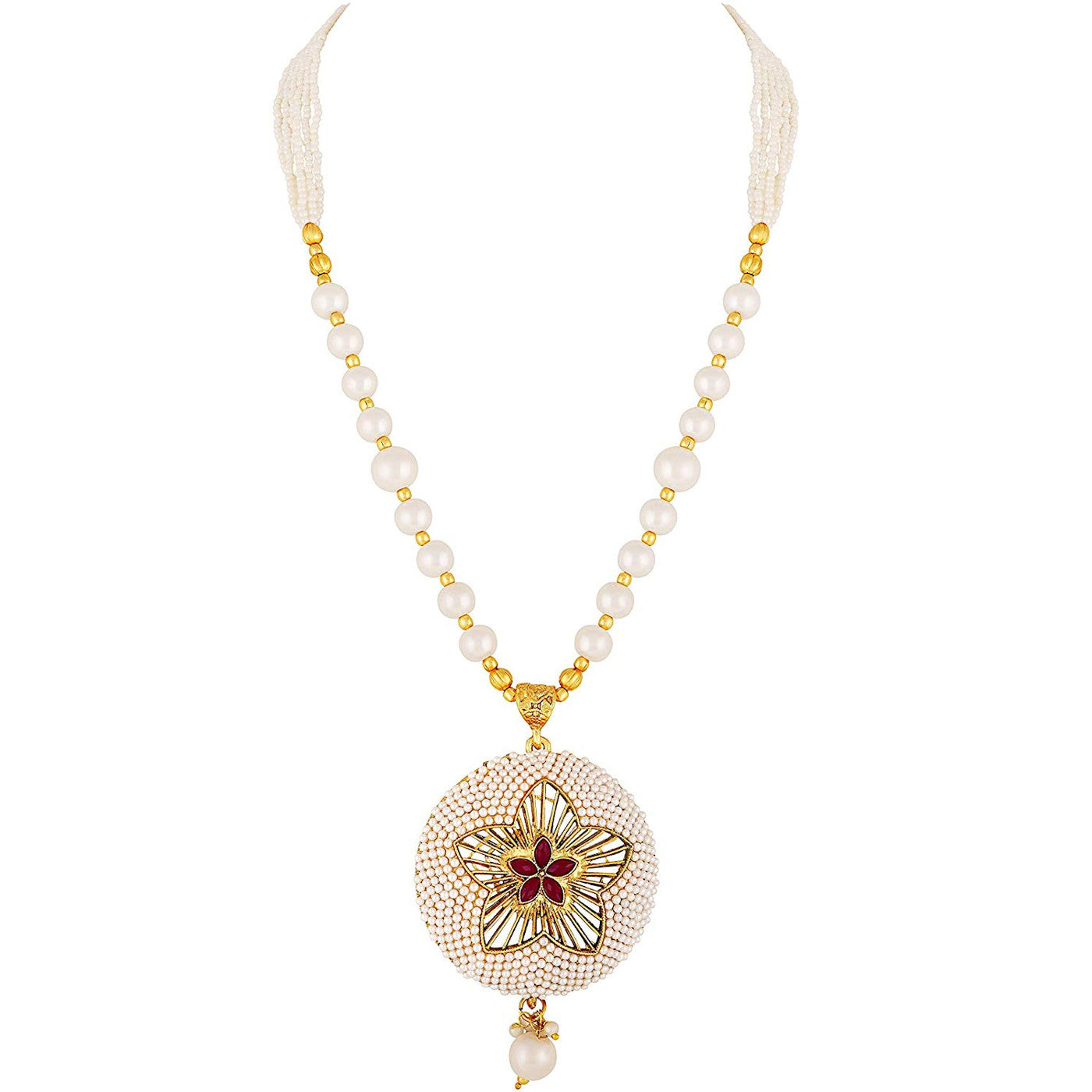 Necklace with Earrings for Women | Buy Jewellery set Online from Mekkna