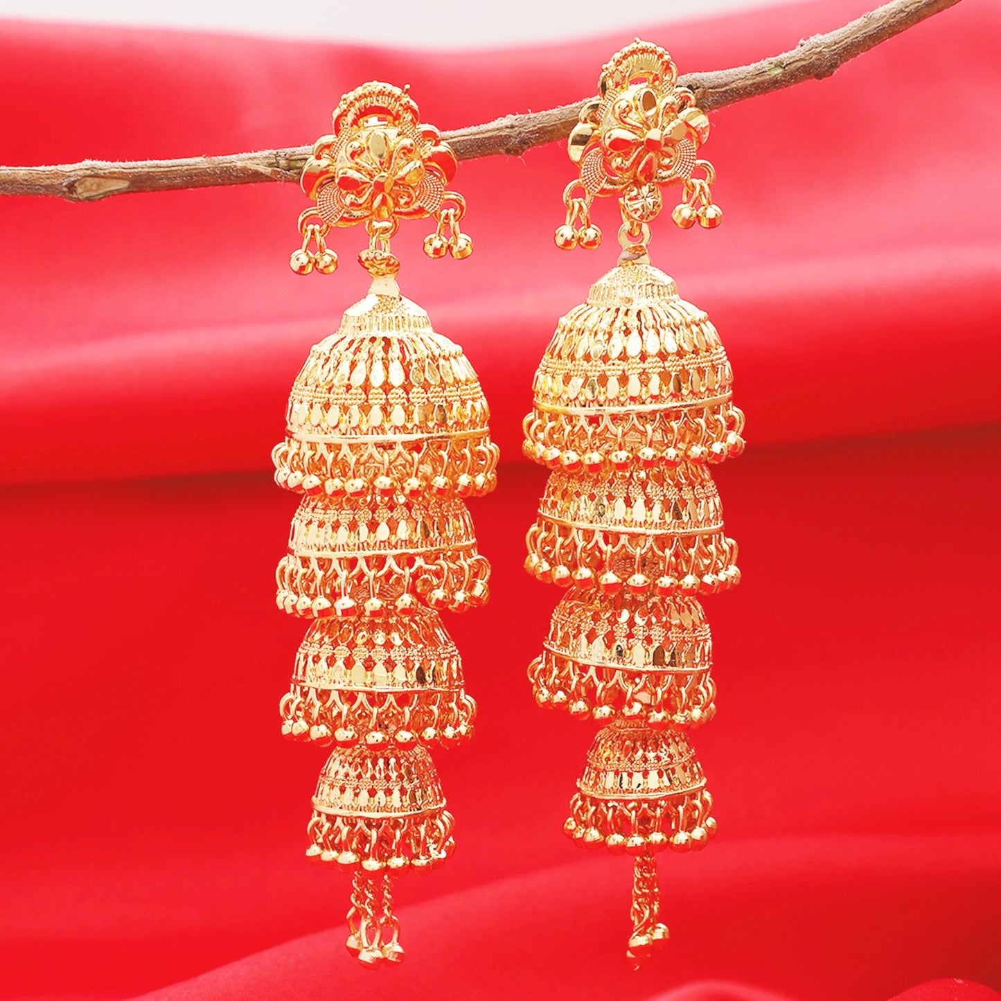  Women's Gold Plated Earrings | Buy This Jewellery Online from Mekkna