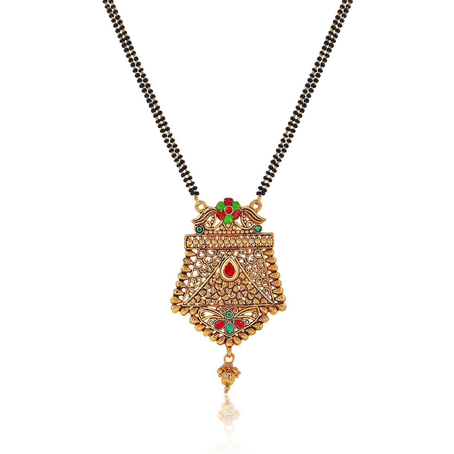 Mangalsutra with Earrings for Women | Buy Mangalsutra Online from Mekkna