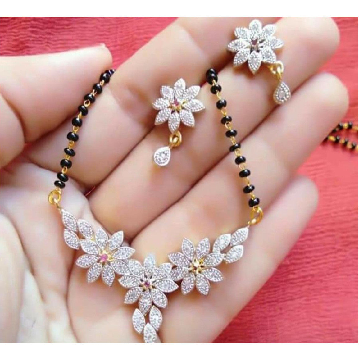 Mangalsutra With Earrings For Women online