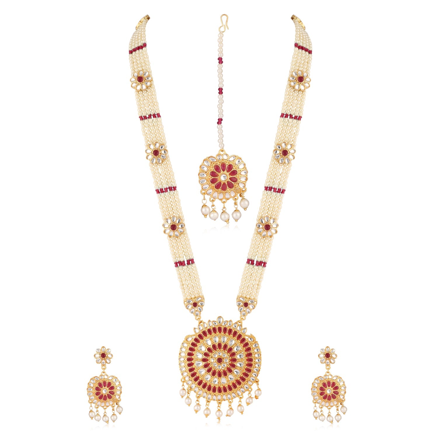 Rani-Haar jewellery set-Buy jewellery set online from mekkna