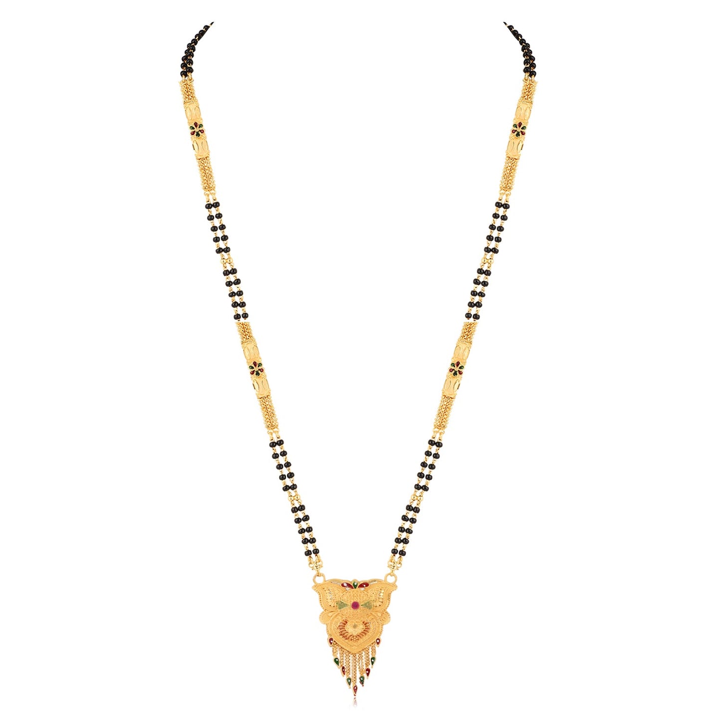 Mekkna Women's Pride Traditional Gold Plated Mangalsutra