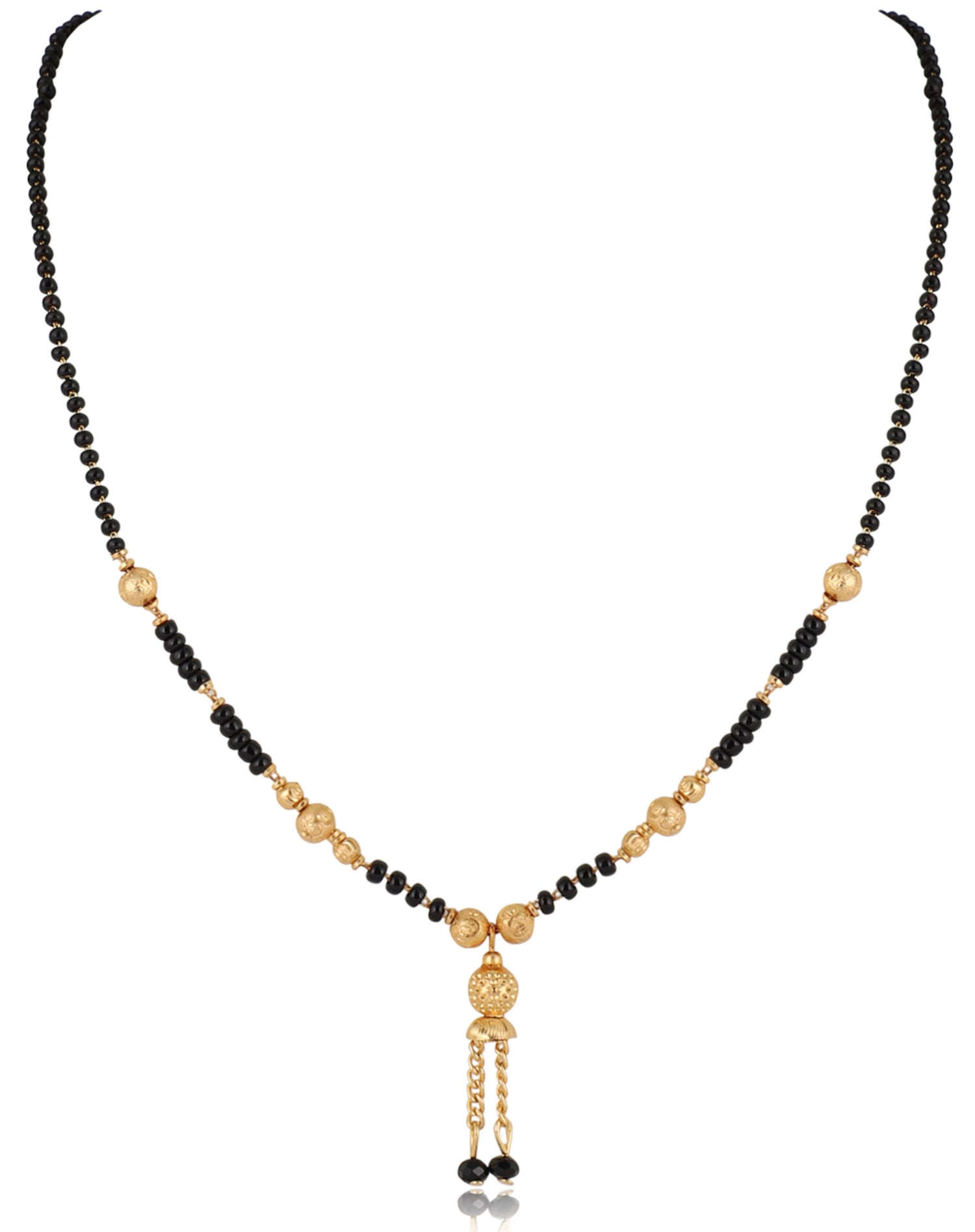 Mekkna Women's Pride Gold Plated Mangalsutra for Women | Buy This Jewellery Online from Mekkna