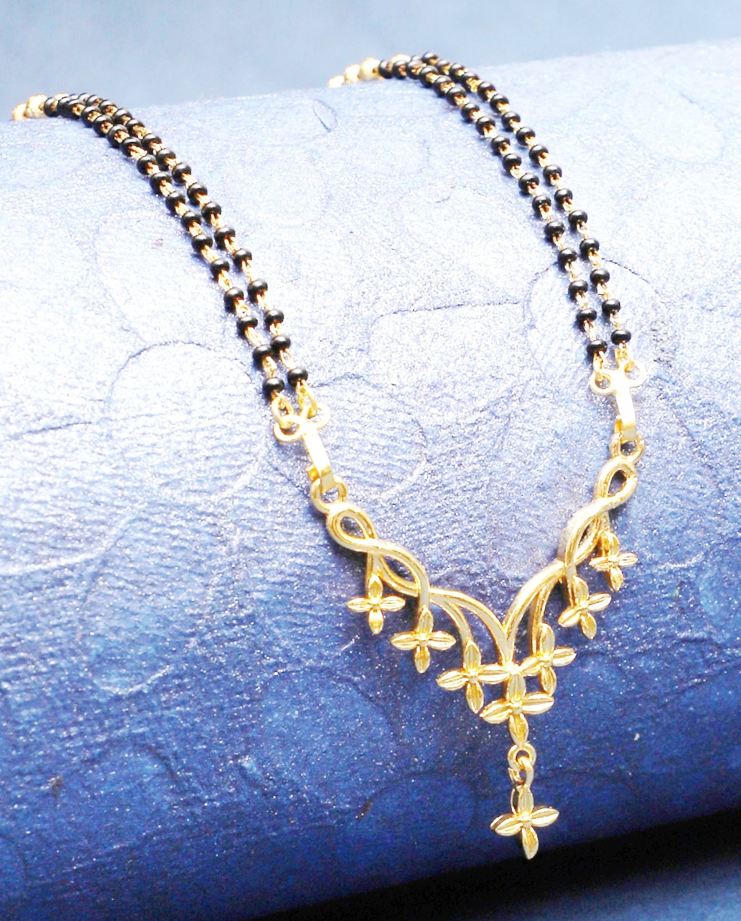 Bhagya Lakshmi Women's Pride Traditional Gold Plated Mangalsutra | Buy This Jewellery Online from Bhagya Lakshmi