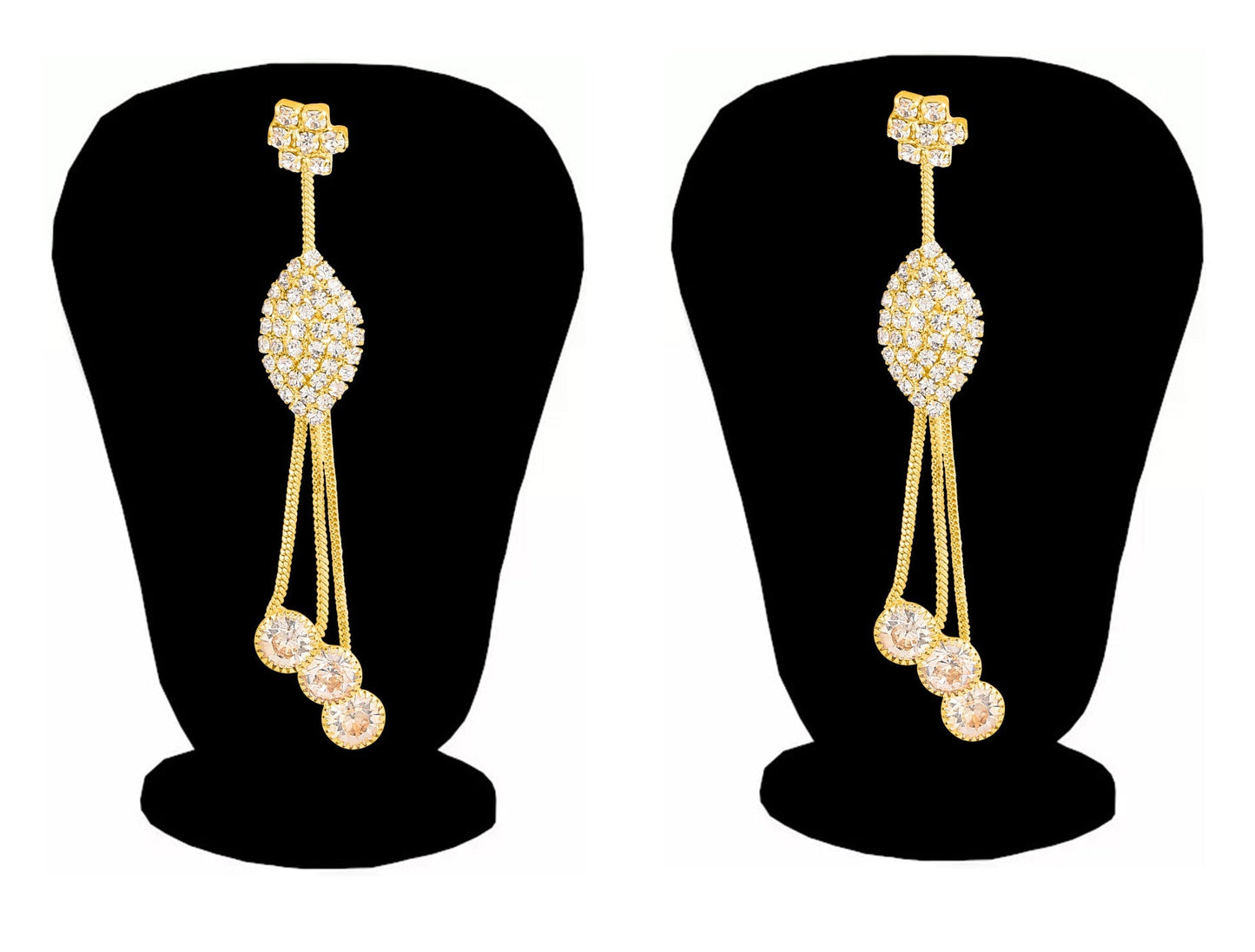Bhagya Lakshmi Necklace and Earrings Set