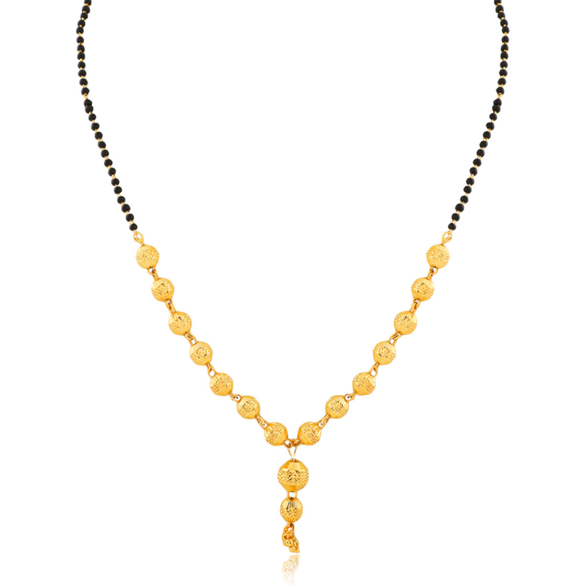 Gold Plated Mangalsutra with Bangles for Women | Buy Jewellery set Online from Mekkna